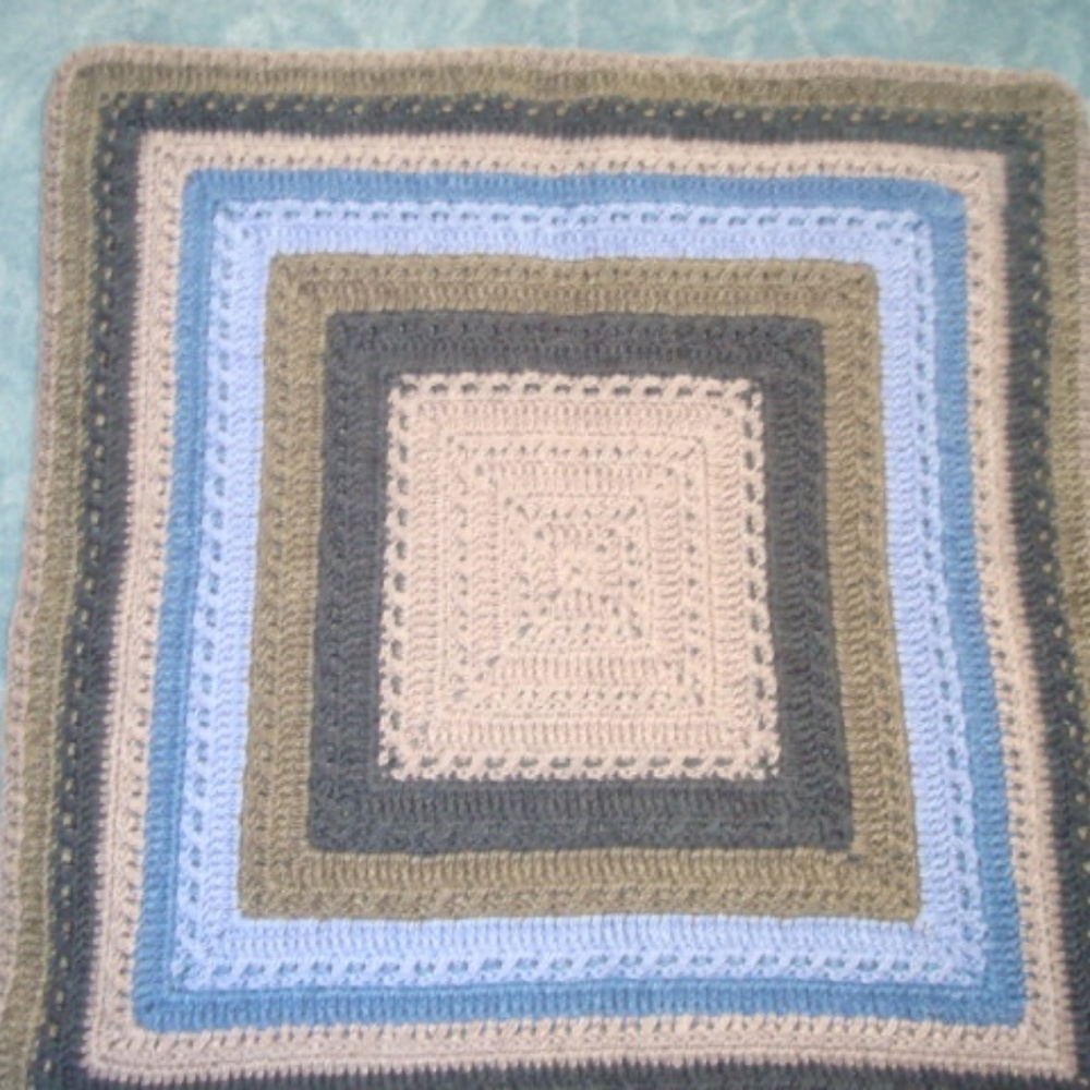 HAND CROCHET BABY BLANKET